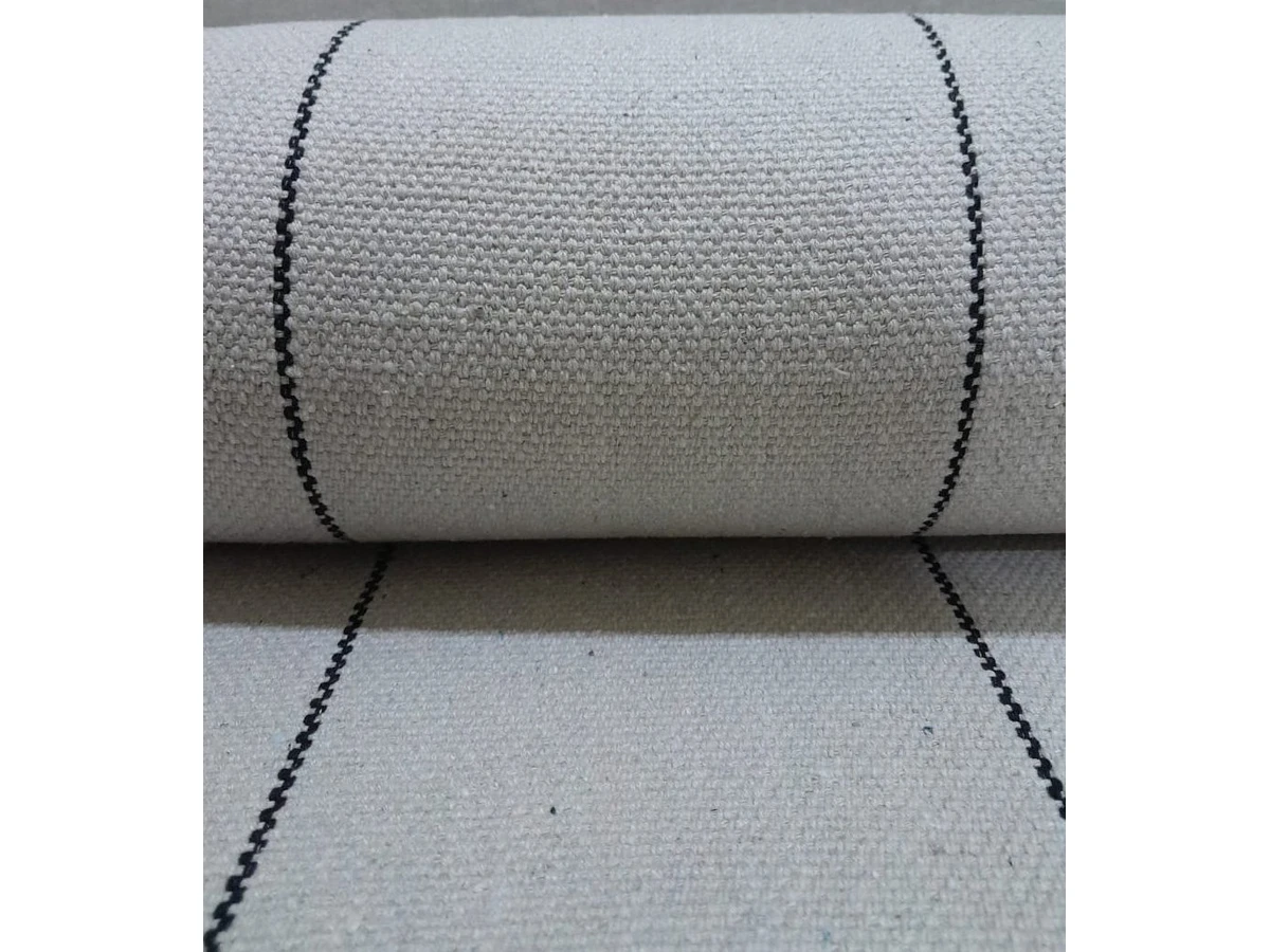 Canvas Conveyor Belt — cotton canvas weave close up