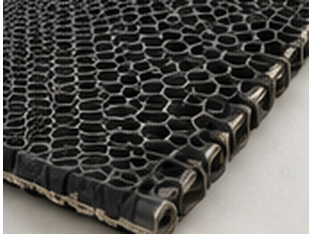 Honeycomb Conveyor Belt side and profile detail