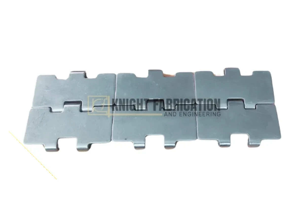 MS Slat Chain Conveyor Belt — Knight Belt Conveyor view 2